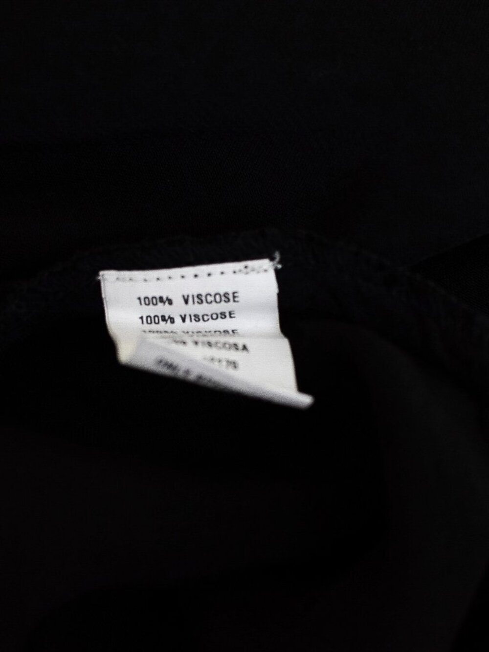NWT Anthropologie Bl-nk Egyness Black One Shoulder Slip Dress Midi Size 12 90s - Picture 13 of 13